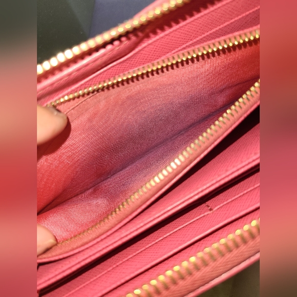 Barbie Pink Prada zip around Wallet - Picture 6 of 10